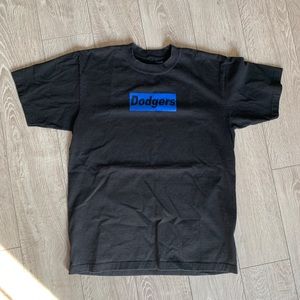 Bootleg LA Dodgers Box Logo Tshirt